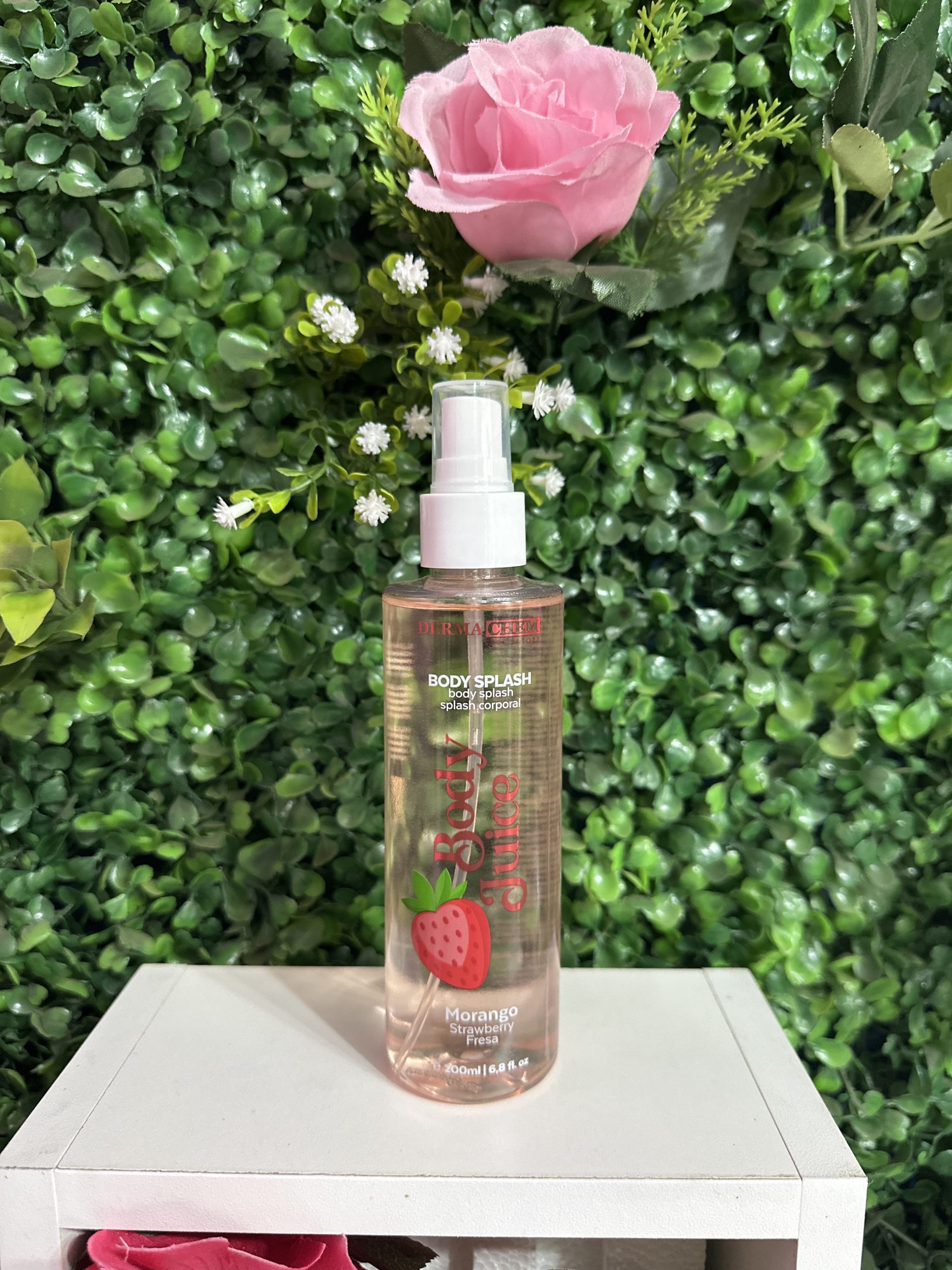 Body Splash Body juice Dermachem Morango