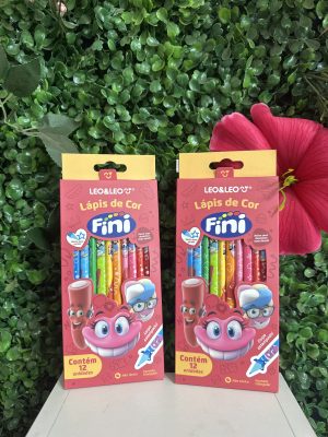Lapis de Cor Leo e Leo Fini 12 cores